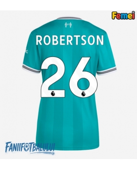 Liverpool Andrew Robertson #26 Tricou Fotbal Replică 2025-26 Femei Treilea